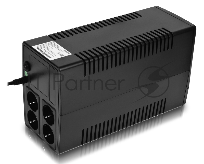 Источник бесперебойного питания SunWind SW1050 600Вт 1000ВА черный