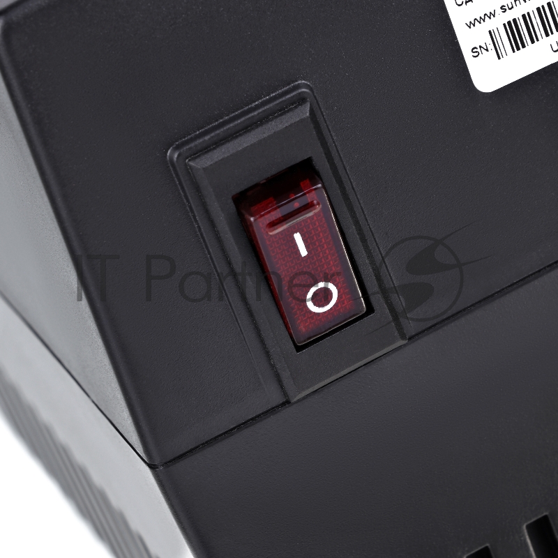 Стабилизатор напряжения SunWind AVR-1500 750Вт 1500ВА черный