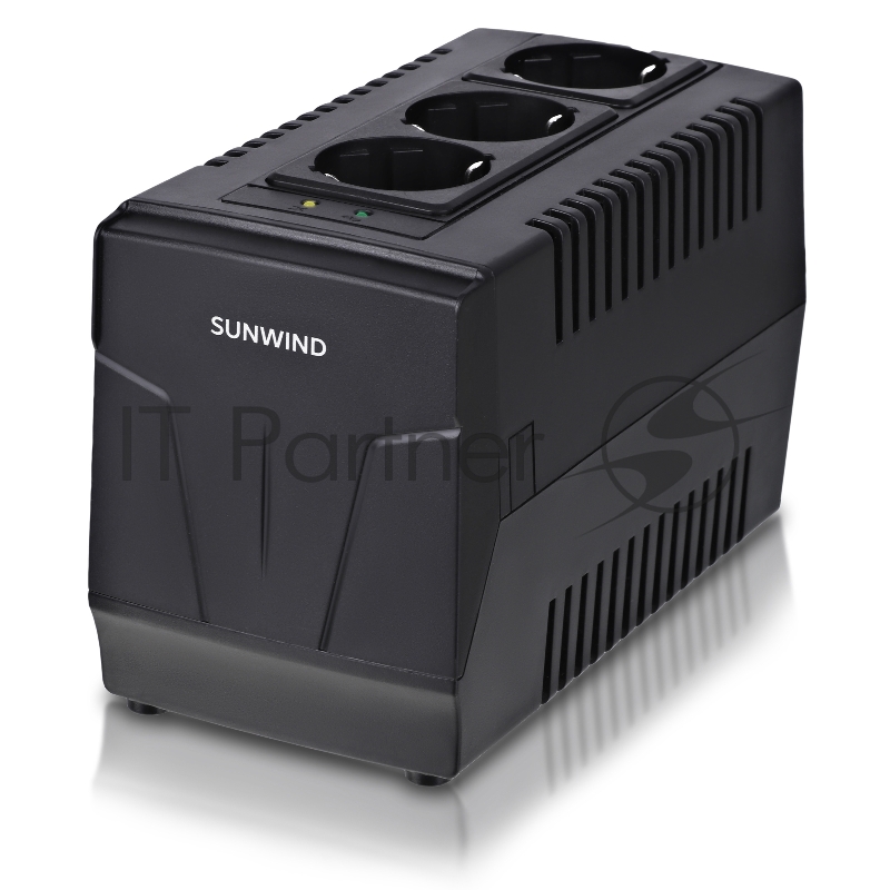 Стабилизатор напряжения SunWind AVR-600 300Вт 600ВА черный