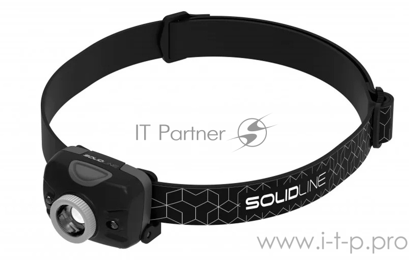 Фонарь налобный Led Lenser Solidline SH2 черный лам.:светодиод. AAAx3 (502203)