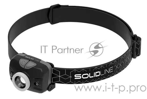 Фонарь налобный Led Lenser Solidline SH3 черный лам.:светодиод. AAAx3 (502204)
