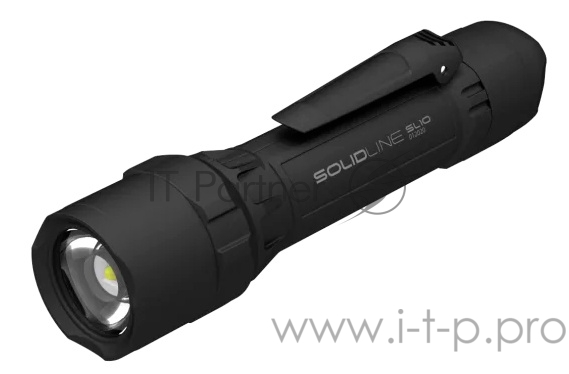 Фонарь ручной Led Lenser Solidline SL10 черный лам.:светодиод. AAAx4 (502234)
