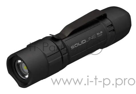 Фонарь ручной Led Lenser Solidline SL6 черный лам.:светодиод. AAAx3 (502232)
