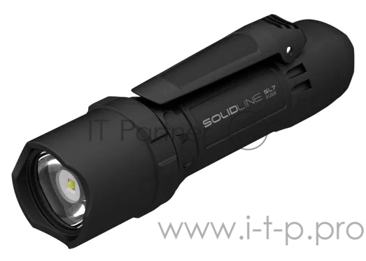 Фонарь ручной Led Lenser Solidline SL7 черный лам.:светодиод. AAAx4 (502233)