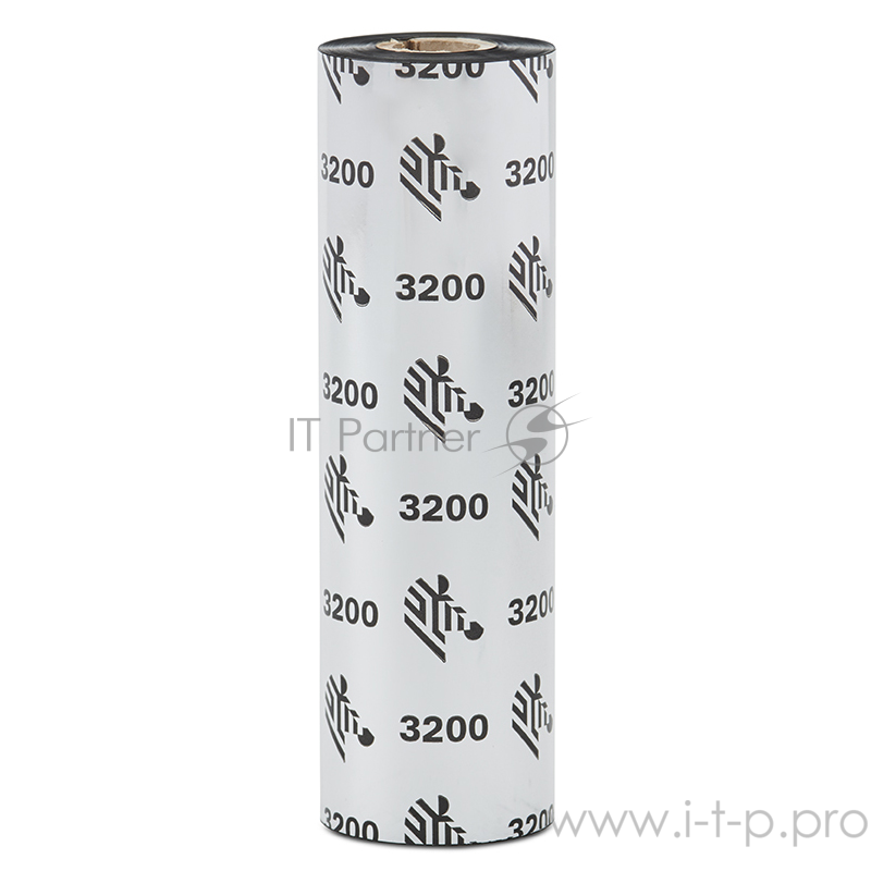 Zebra принтеры Риббон ZEBRA 3200 (воск/смола) Black 56.9мм / 74м (TLP2824) 800132-102