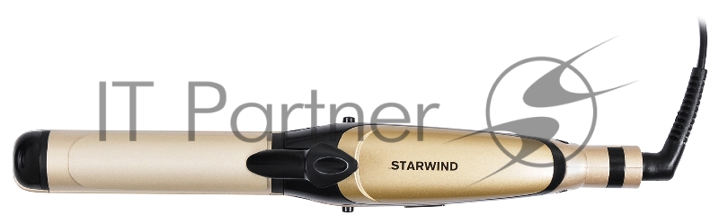 Выпрямитель Starwind SHC 7075 55Вт черный/шампань (макс.темп.:200С)