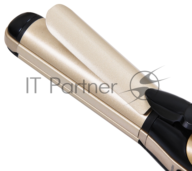 Выпрямитель Starwind SHC 7075 55Вт черный/шампань (макс.темп.:200С)