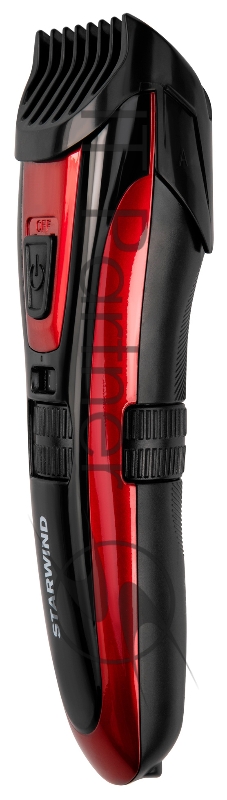 Машинка для стрижки Starwind SHC 4470 красный 3Вт (насадок в компл:2шт)