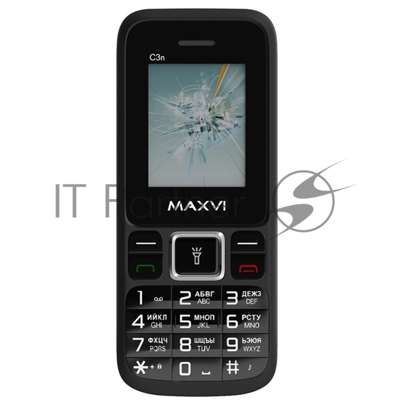 Мобильный телефон Maxvi C3n black