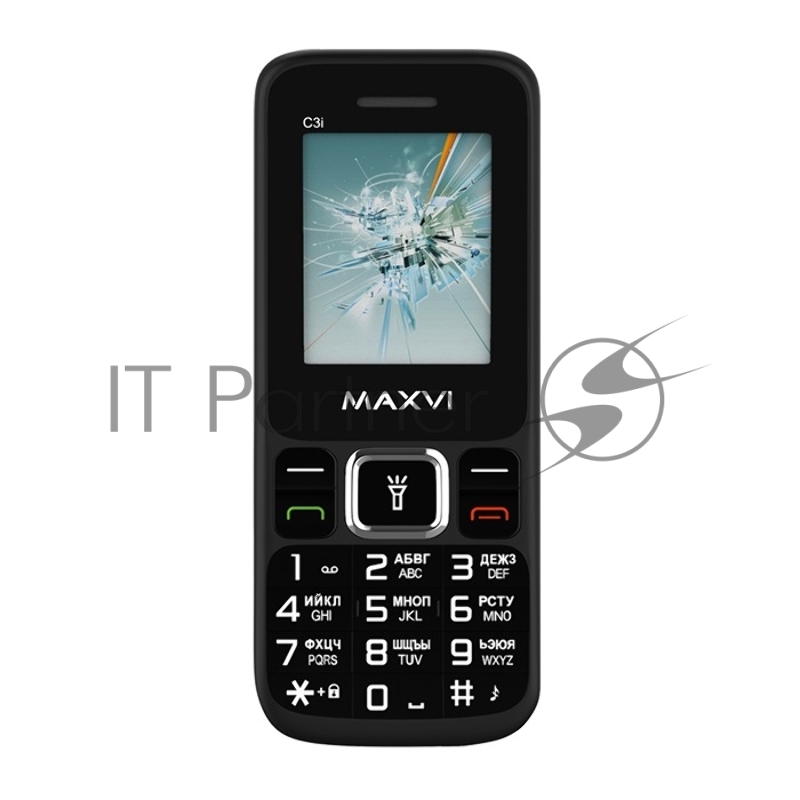 Мобильный телефон Maxvi C3i black