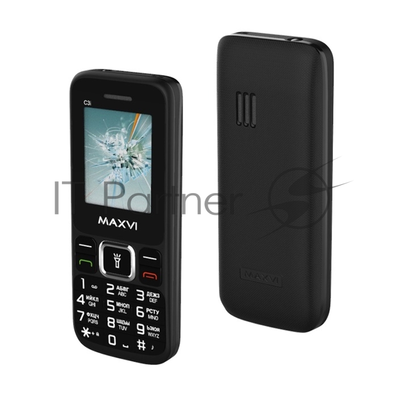 Мобильный телефон Maxvi C3i black