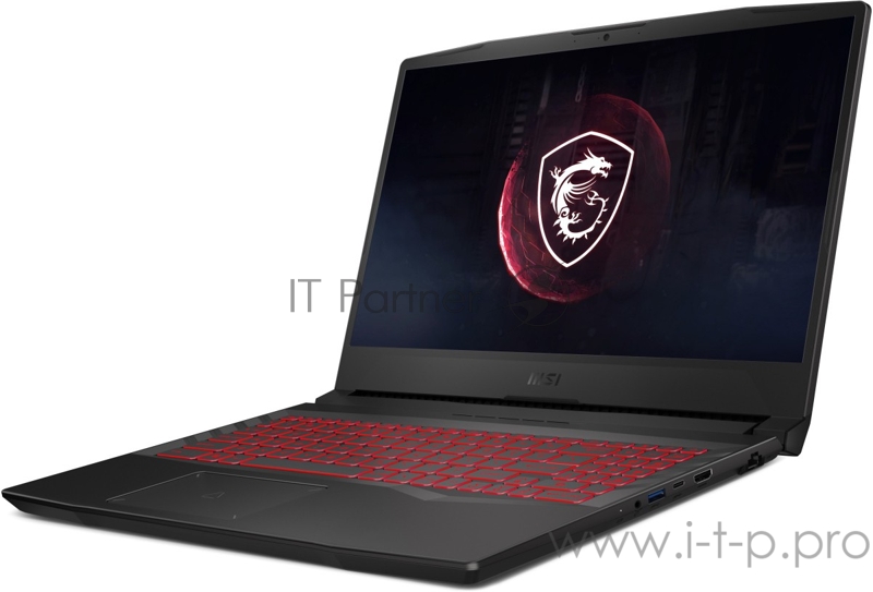 Ноутбук MSI GL66 11UCK-423XRU TigerLake i7-11800H/8GB/512GB SSD/noODD/15.6 FHD,144Hz IPS/RTX3050, GDDR6 4GB/WiFi+BT/Dos/Titanium Gray