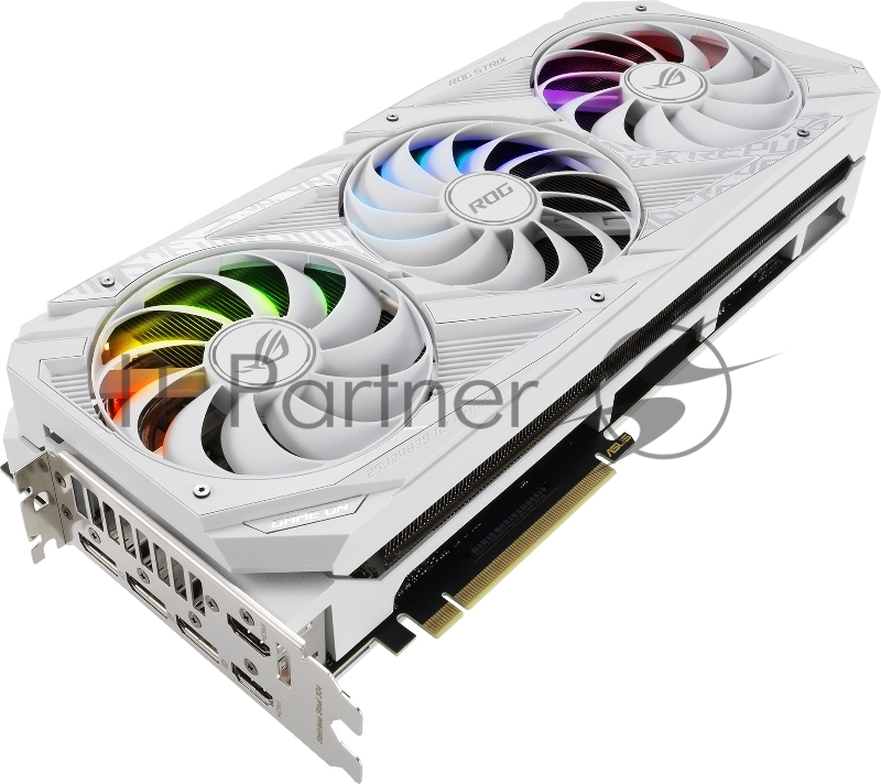 Видеокарта ASUS NVIDIA ROG-STRIX-RTX3080-O10G-WHITE-V2 RTX3080,HDMI*2, DP*3, 10G, D6X, LHR