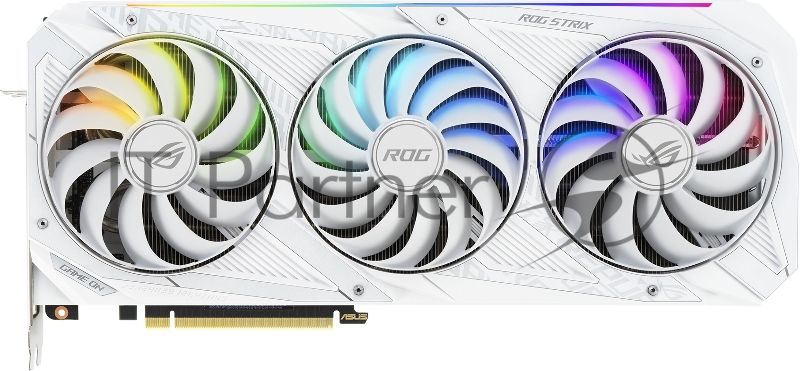 Видеокарта ASUS NVIDIA ROG-STRIX-RTX3080-O10G-WHITE-V2 RTX3080,HDMI*2, DP*3, 10G, D6X, LHR