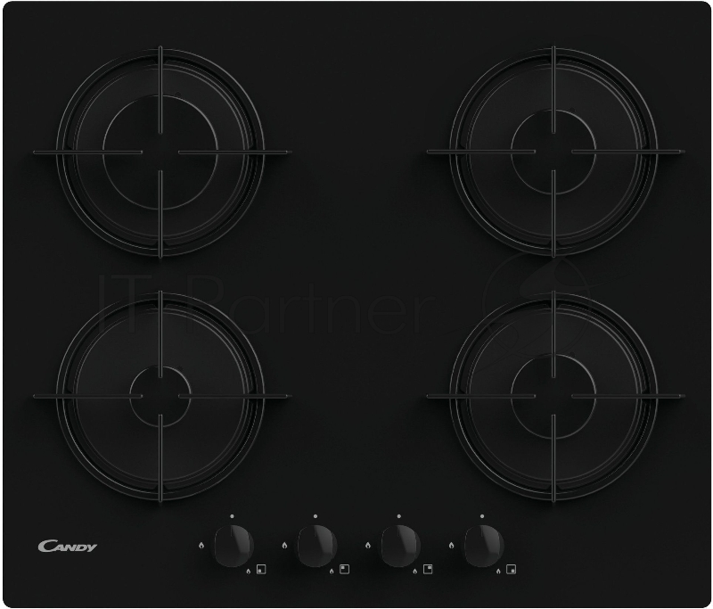 Встраиваемая газовая панель Candy Timeless CVW6BB