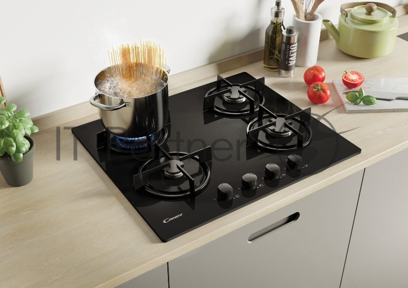 Встраиваемая газовая панель Candy Timeless CVW6BB