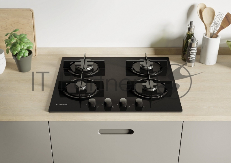 Встраиваемая газовая панель Candy Timeless CVW6BB