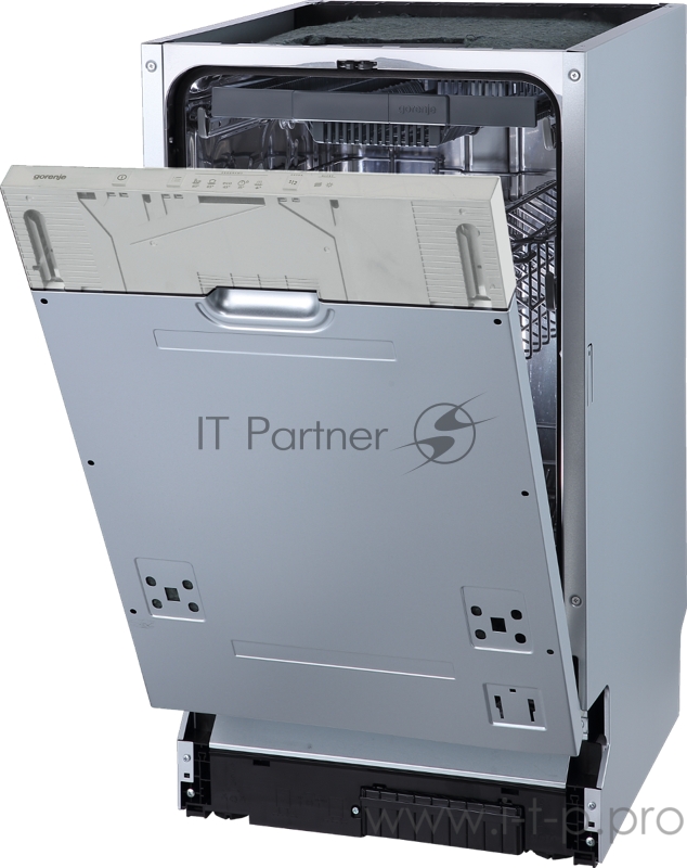 Полностью встраиваемая узкая посудомоечная машина GORENJE GV520E10S