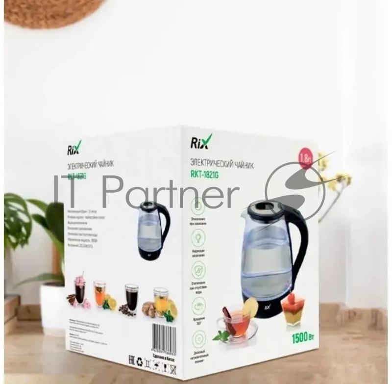 Электрический чайник Rix RKT-1821G