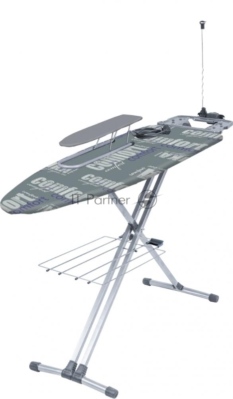 Гладильная доска NIKA 9 тефлон НТ9/2 Ника комфорт(122*40) мет.осн.,э/р