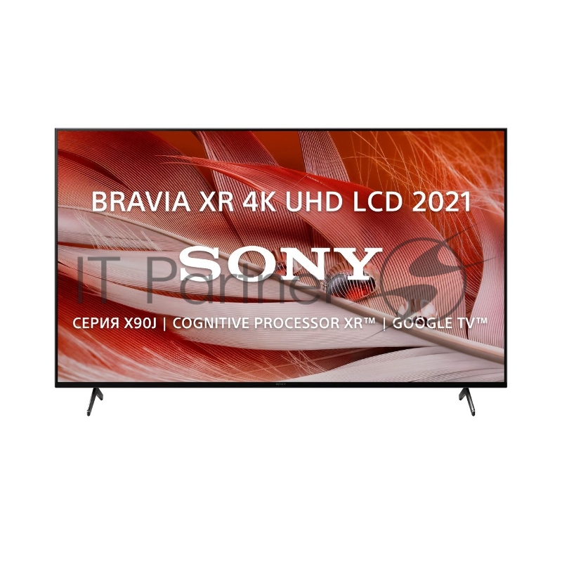 Телевизор LED Sony 75 XR75X90J BRAVIA черный/Ultra HD/100Hz/DVB-T/DVB-T2/DVB-C/DV TV (RUS)