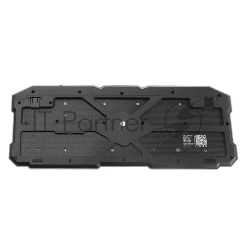 Игровой набор Qumo Mystic K58/M76, кл-ра проводная 104 + 10 клавиш мультимедиа, встроенные подсветки общая + кнопок 3 цвета, мышь проводная, оптическая, 1200/1600/2400/3200 dpi с подсветкой, коврик