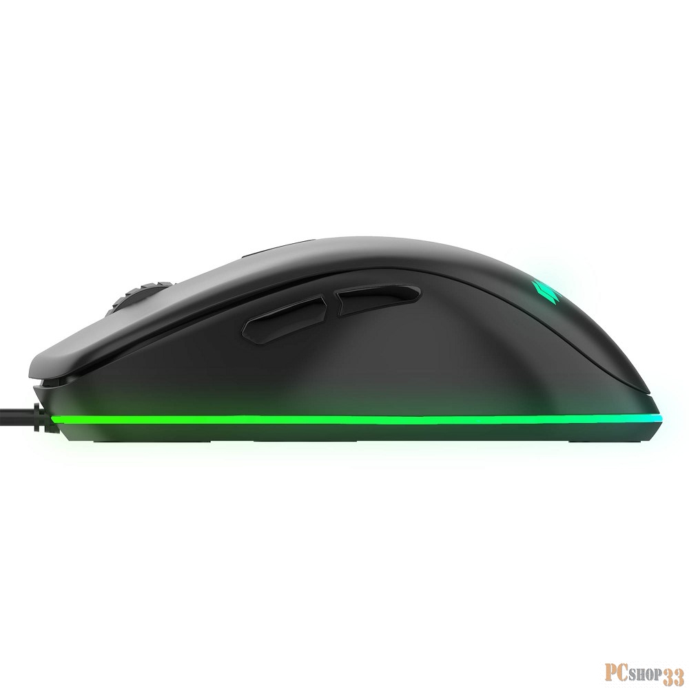 Мышь игровая HIPER COBRA (GMUS-4000) Black USB {6400 dpi, 6 кнопок, USB кабель 1.8м, черный}