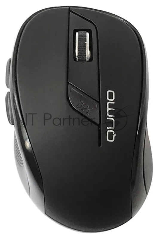 Мышь Qumo Office Line Black M78, 6 кноп., беспр. 2.4G, 800/1200/1600 dpi
