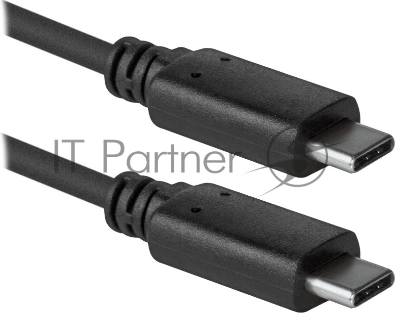 Кабель Defender USB кабель USB99-03H USB2.0 Type-C (m) - Type-C (m), 1.0 м (87854)
