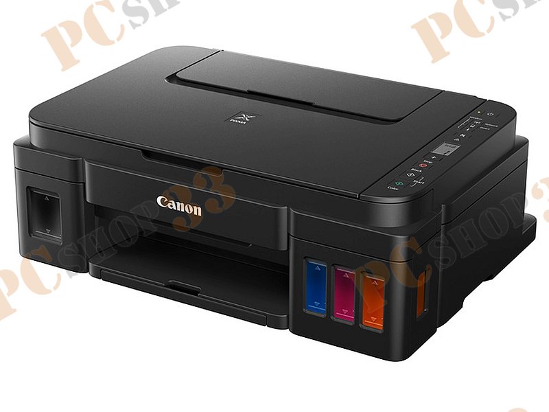 МФУ Canon PIXMA G3410 A4, струйный, принтер + сканер + копир, ЖК 1.2, черный (USB2.0, WiFi)