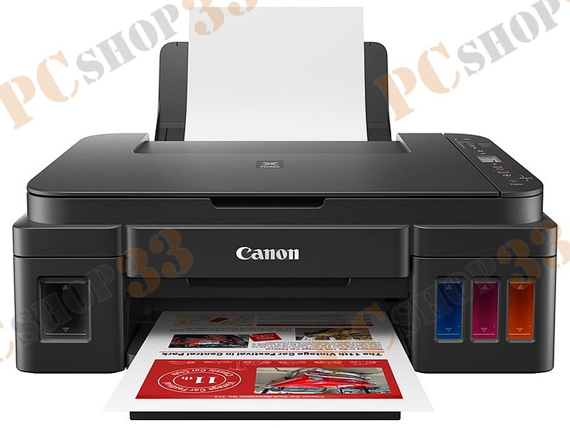 МФУ Canon PIXMA G3410 A4, струйный, принтер + сканер + копир, ЖК 1.2, черный (USB2.0, WiFi)