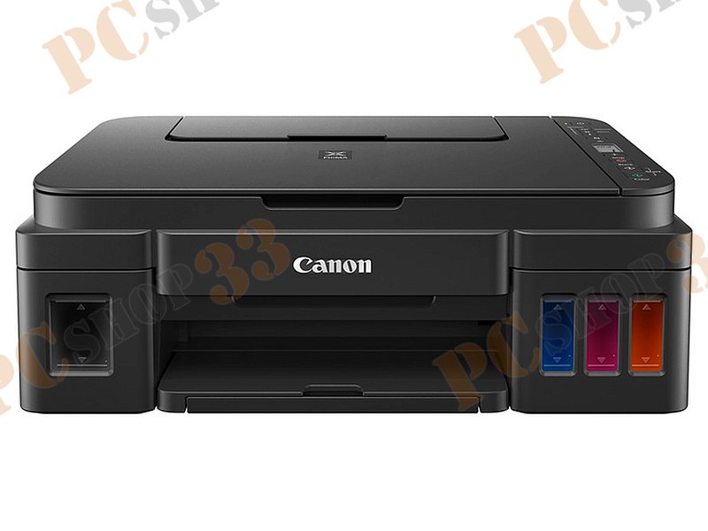 МФУ Canon PIXMA G3410 A4, струйный, принтер + сканер + копир, ЖК 1.2, черный (USB2.0, WiFi)