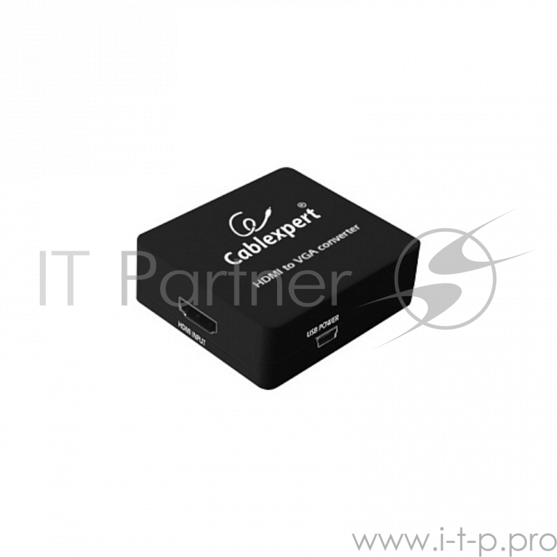 Переходник Gembird-Cablexpert Конвертер HDMI-VGA, t DSC-HDMI-VGA-001, HD19FxHD15F (DSC-HDMI-VGA-001)