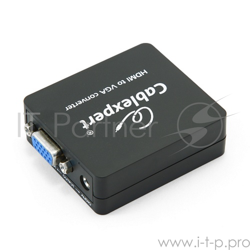Переходник Gembird-Cablexpert Конвертер HDMI-VGA, t DSC-HDMI-VGA-001, HD19FxHD15F (DSC-HDMI-VGA-001)