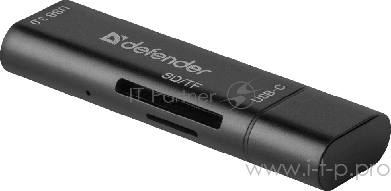 Переходник Defender Speed Stick Универсальный картридер USB3.1 TYPE C - USB/SD/TF (83205)