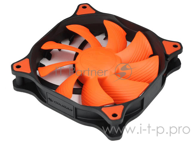 Вентиляторы Cougar VORTEX 120 Вентилятор VORTEX 120 120x 120x 25мм (60шт./кор, пит. от мат.платы и БП, 1200об/мин) (CF-V12S) Retail
