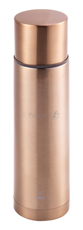 Термос Deli 17651gold 0.5л. золотой