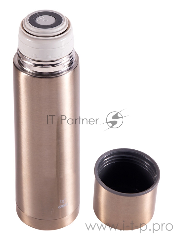 Термос Deli 17651gold 0.5л. золотой