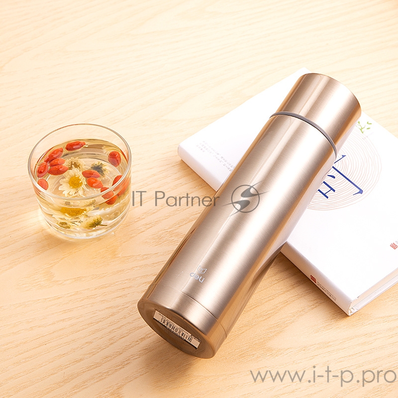 Термос Deli 17651gold 0.5л. золотой