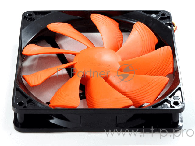 Вентиляторы Cougar TURBINE 120 Вентилятор TURBINE 120 120x 120x 25мм (60шт./кор, пит. от мат.платы и БП, 1200об/мин) (CF-T12S) Retail