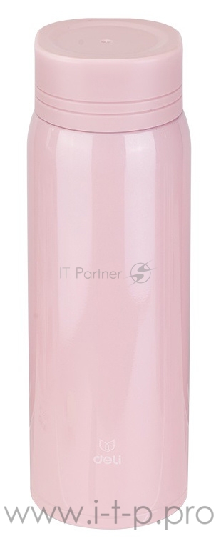 Термос Deli 17654pink 0.480л. розовый