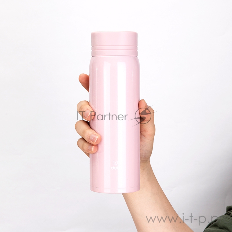Термос Deli 17654pink 0.480л. розовый