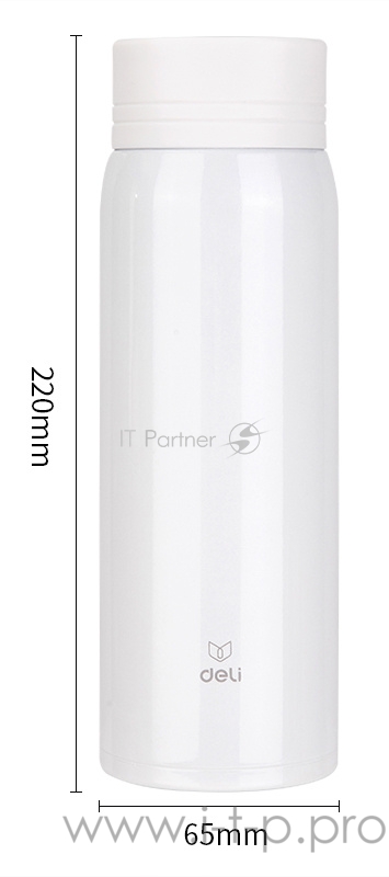 Термос Deli 17654white 0.480л. белый