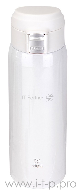 Термос Deli 17656white 0.480л. белый