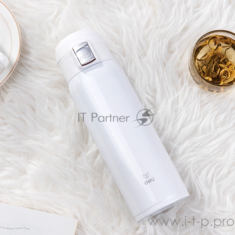 Термос Deli 17656white 0.480л. белый