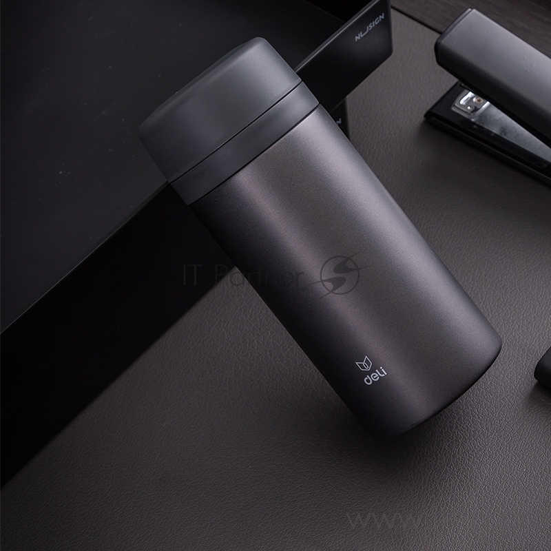 Термос Deli 17657dk-gray 0.420л. темно-серый