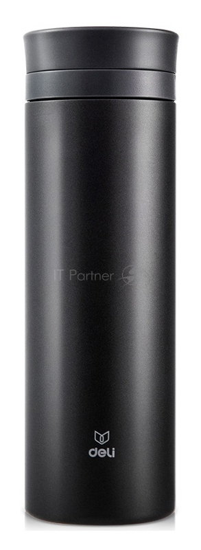 Термос Deli 17659dk-gray 0.480л. темно-серый