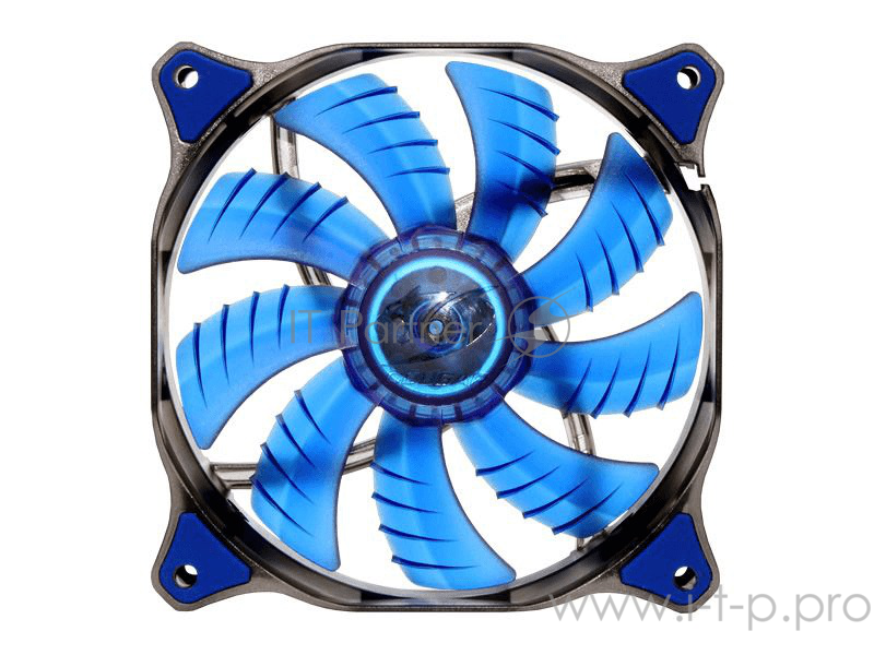 Вентиляторы Cougar CFD140 BLUE Вентилятор CFD140 BLUE 140x 140x 25мм (40шт./кор, пит. от мат.платы и БП, синяя подсветка, 1000об/мин) (CF-D14HB-B) Retail
