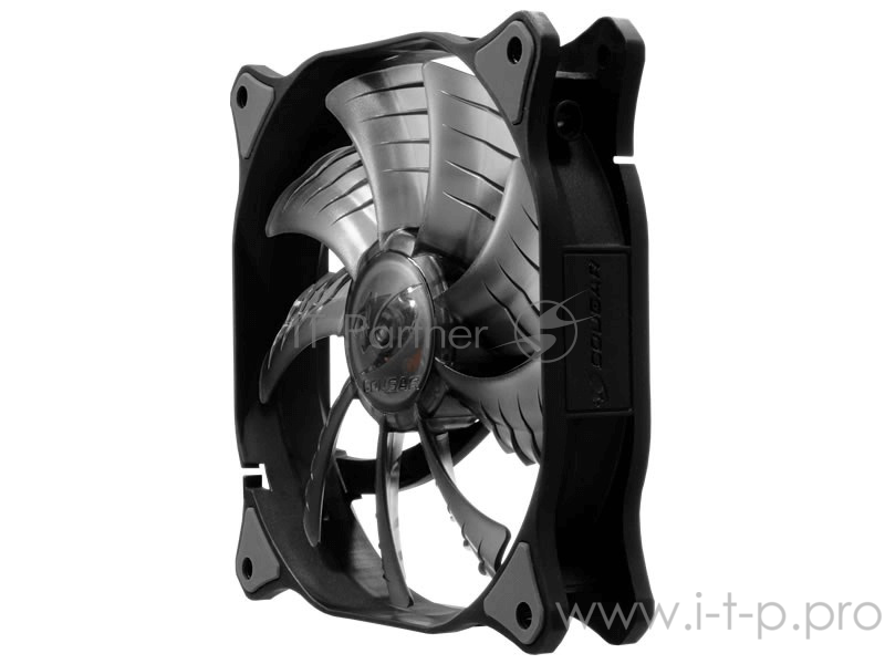 Вентиляторы Cougar CFD140 BLACK Вентилятор CFD140 BLACK 140x 140x 25мм (40шт./кор, пит. от мат.платы и БП, 1000об/мин) (CF-D14HB) Retail