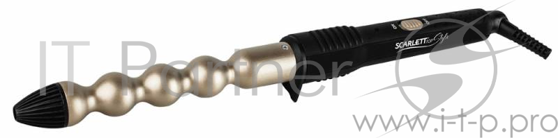 Щипцы Scarlett SC-HS60499 40Вт покрытие:керамическое золотистый
